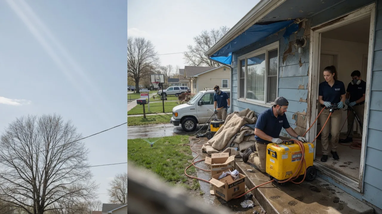 Basement Flood Cleanup in Red Bluff, CA near me